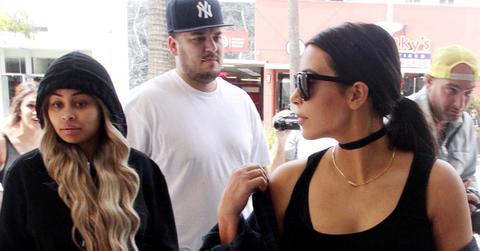 Kim Kardashian Lunches With Rob & Blac Chyna