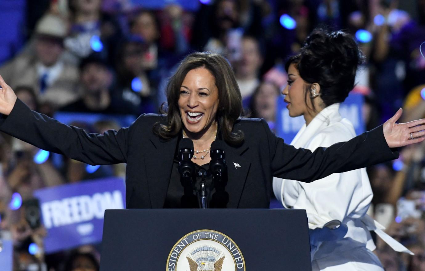 donald trump oprah winfrey should be ashamed kamala harris rally