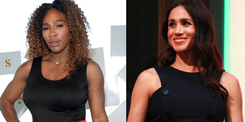 Serena williams meghan markle friends