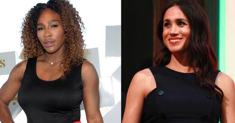 Serena williams meghan markle friends