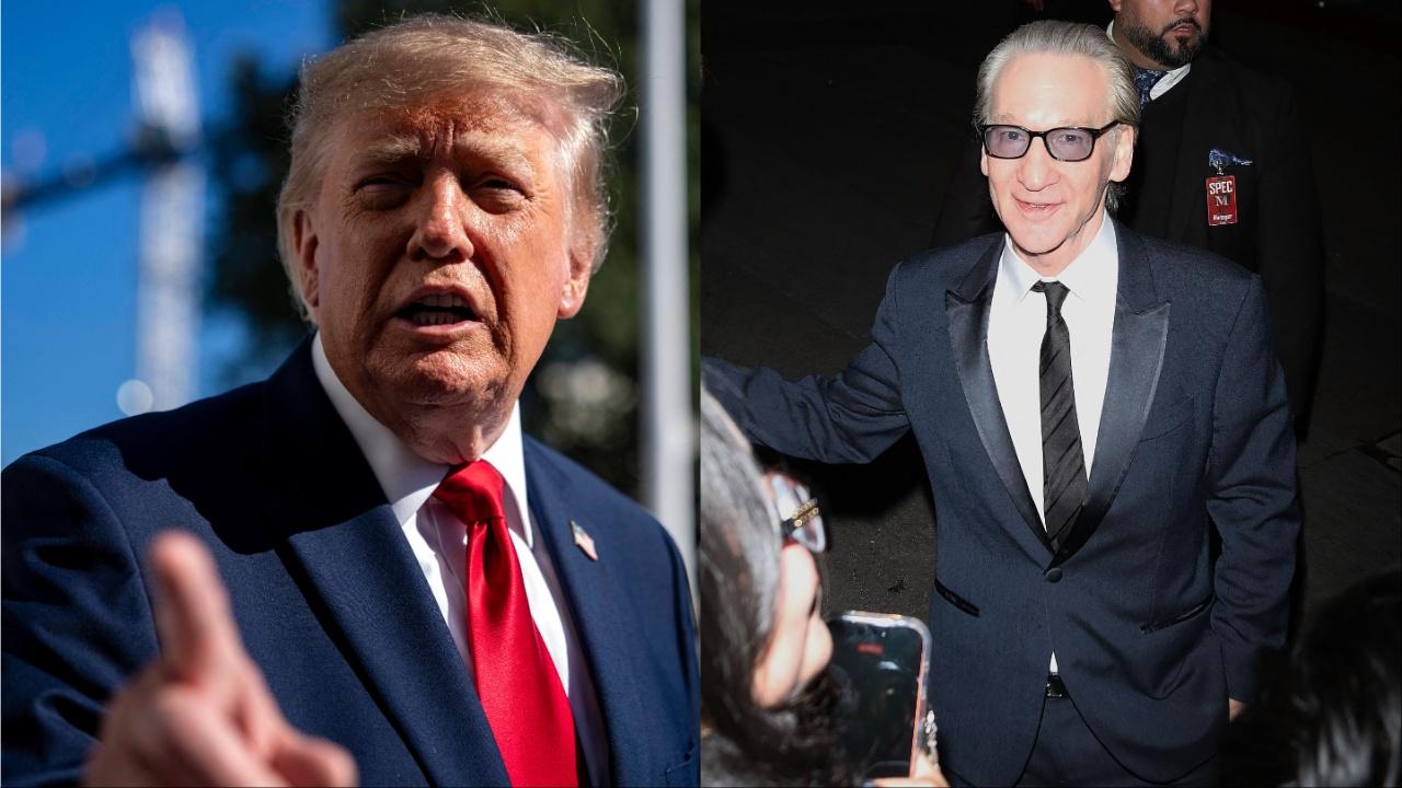Bill Maher and Donald Trump