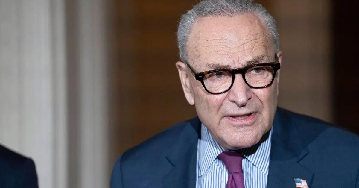 Photo of Chuck Schumer said the Department of Justice 'broke the law' by not releasing all of the Epstein files.