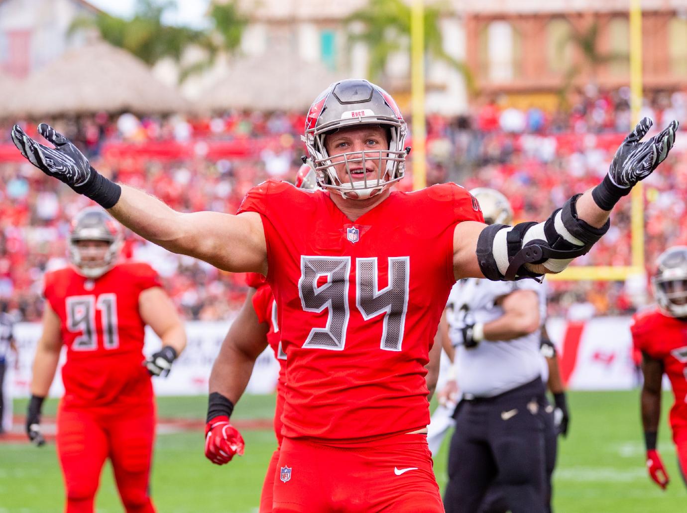 History-making NFL player Carl Nassib signs with Tampa Bay Buccaneers