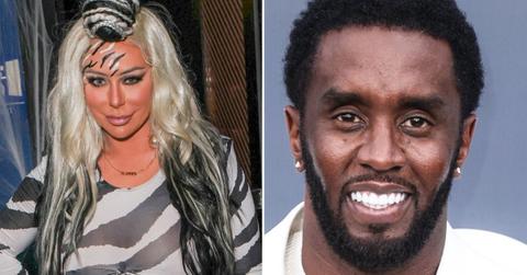 photo of Aubrey O'Day and Sean 'Diddy' Combs