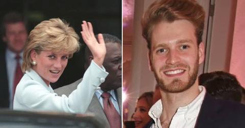photo of Princess Diana, Louis Spencer.