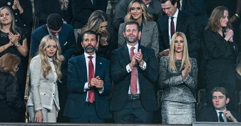 Tiffany, Don Jr., Eric, Ivanka and Barron Trump