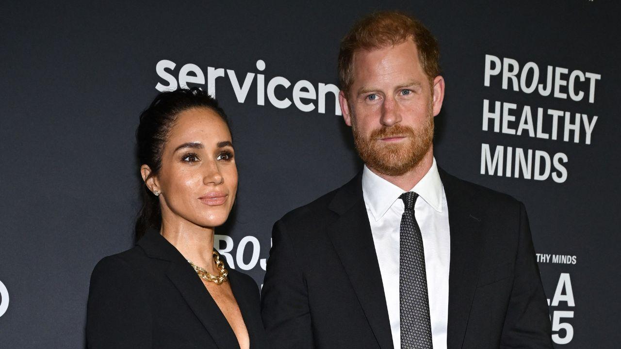Photo of Meghan Markle and Prince Harry.