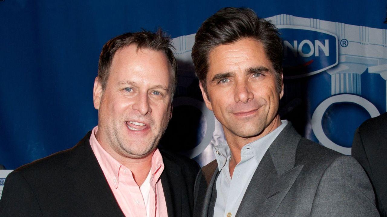 Photo of Dave Coulier and John Stamos.