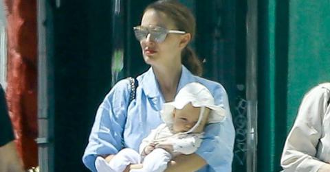 Natalie Portman newborn daughter birthday h