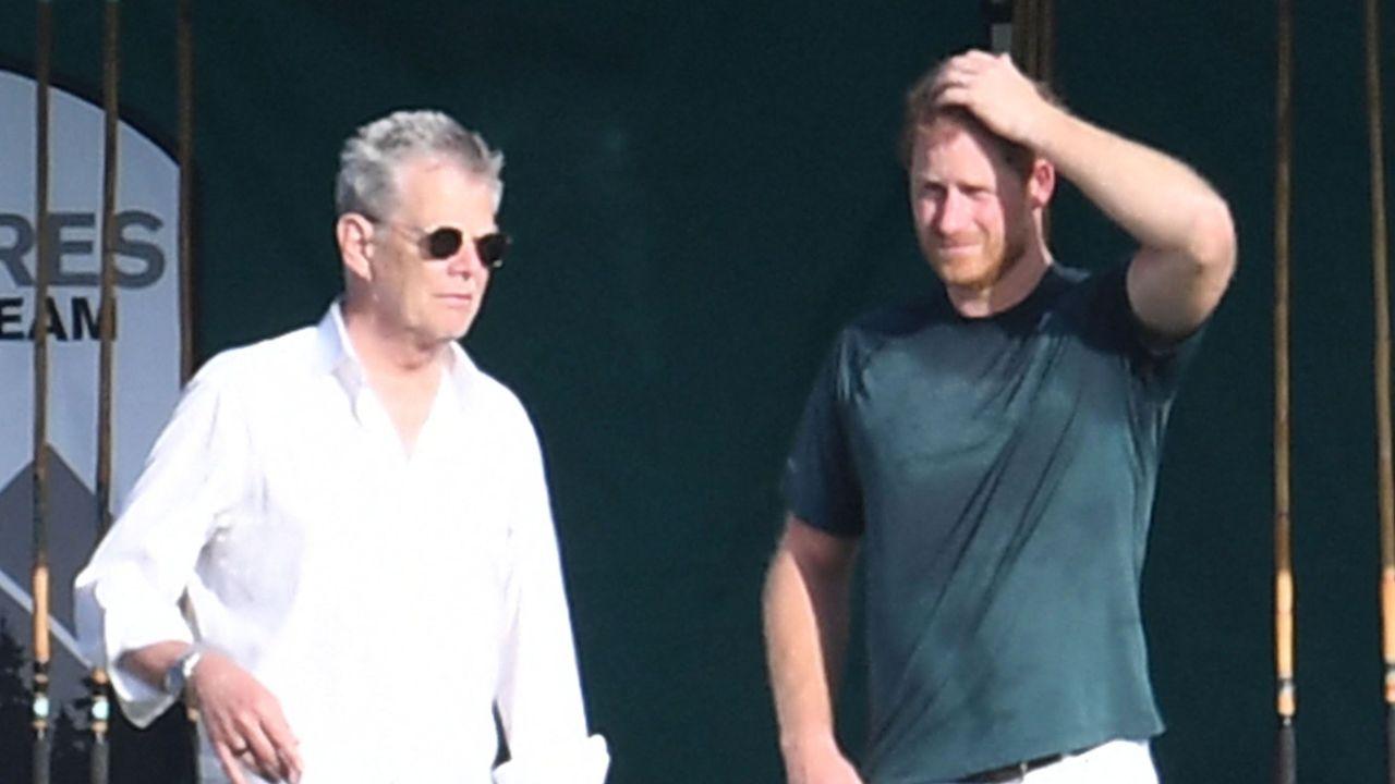 Image of David Foster and Prince Harry reportedly became friends through their wives.
