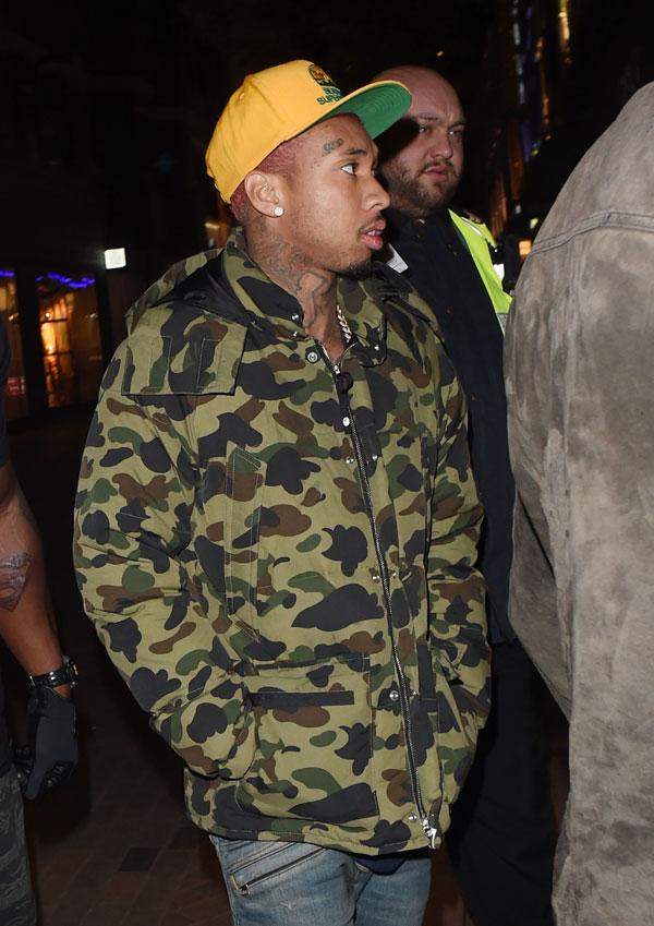 Tyga Cirque london performance5