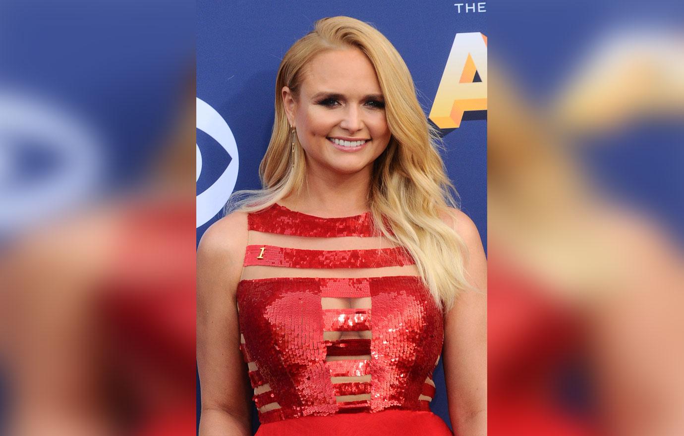 Miranda Lambert Red Dress Arrivals