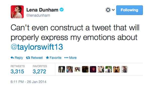 Taylor swift lena dunham