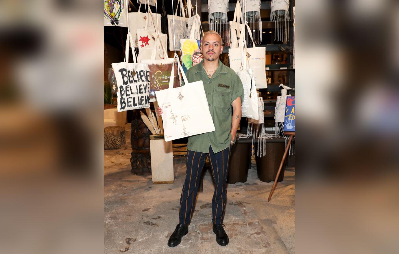 evan ross at ministry of tomorrow and church boutiques art for education collection preview