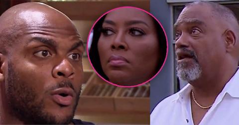 Kenya moore father confronts boyfriend matt jordan