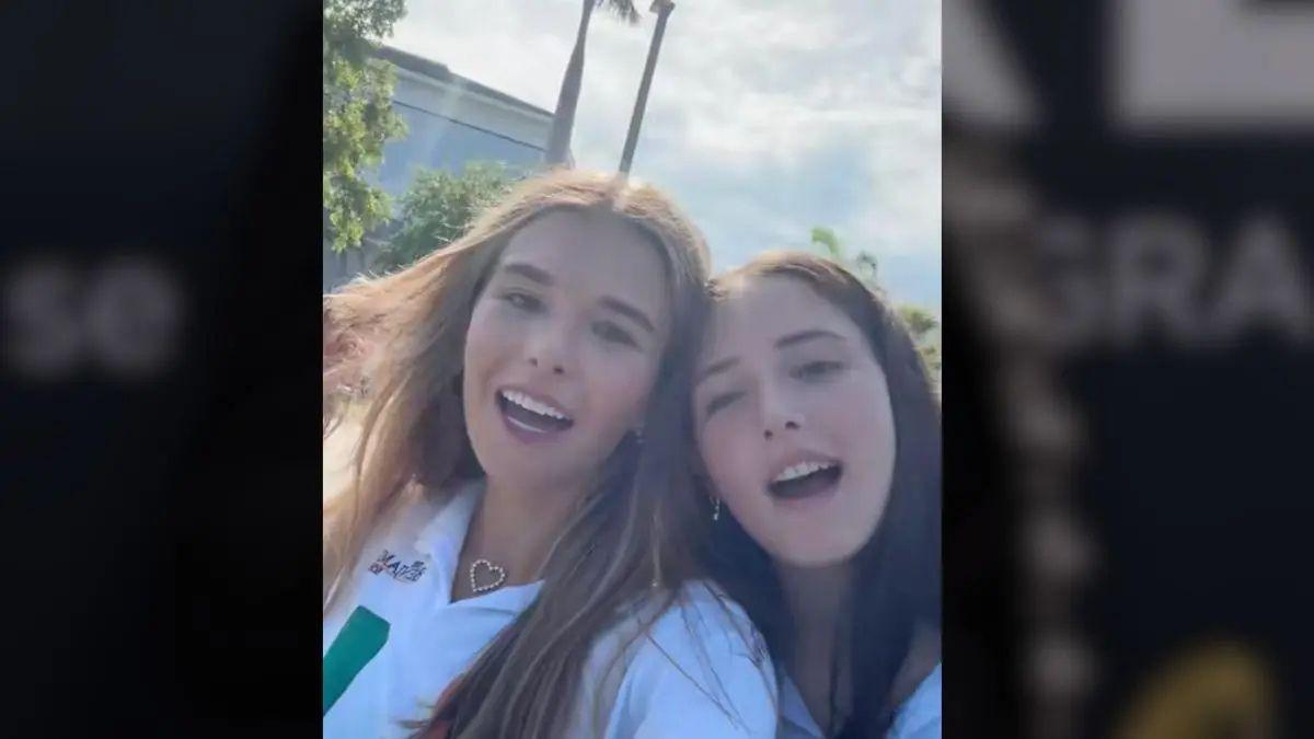 Photo of TikTok users questioned if Kai Trump and her pal Emma are more than friends.