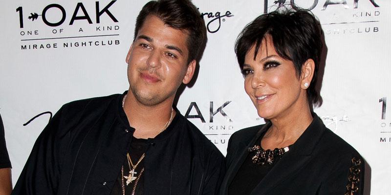 kris jenner rob kardashian