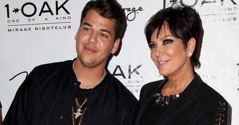 kris jenner rob kardashian