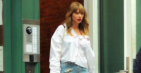 Taylor swift falls down on stage reputation concert main