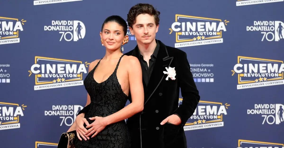 timothee chalamet dodges kylie jenner tries second kiss watch