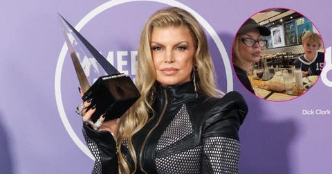 pic of Fergie, and her son Axl.