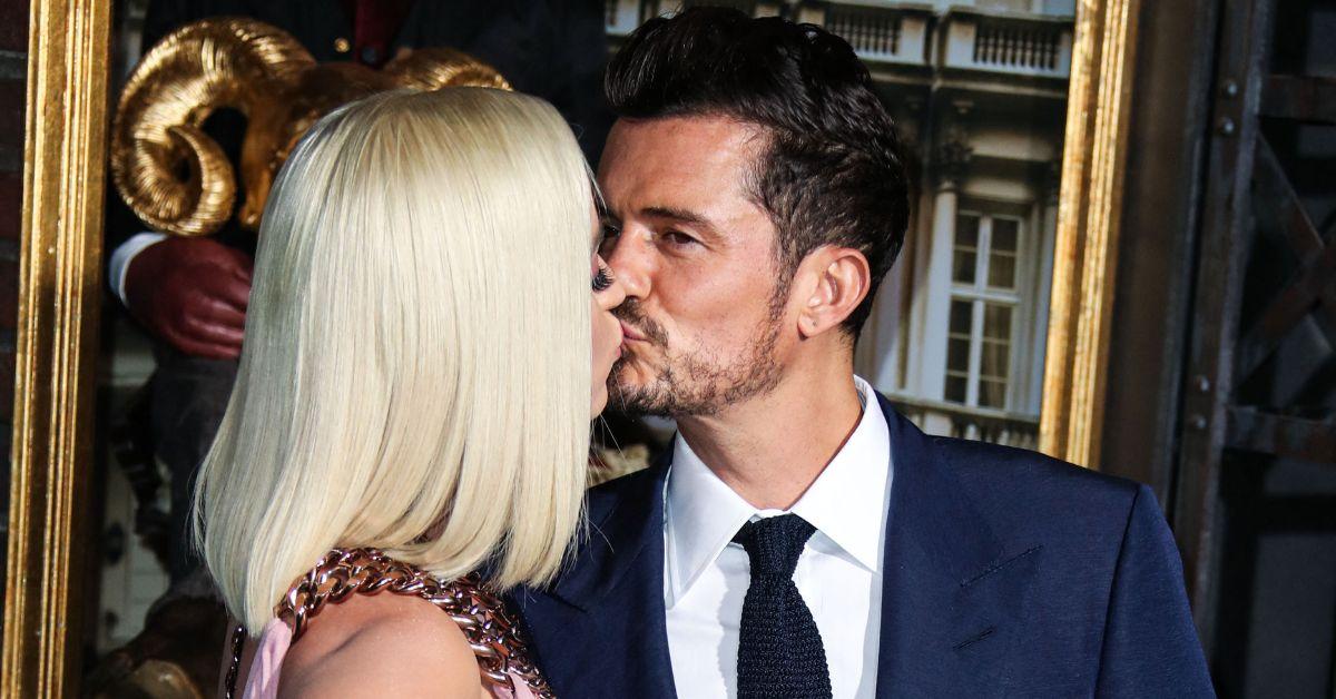 Image of Katy Perry was previously engaged to Orlando Bloom.