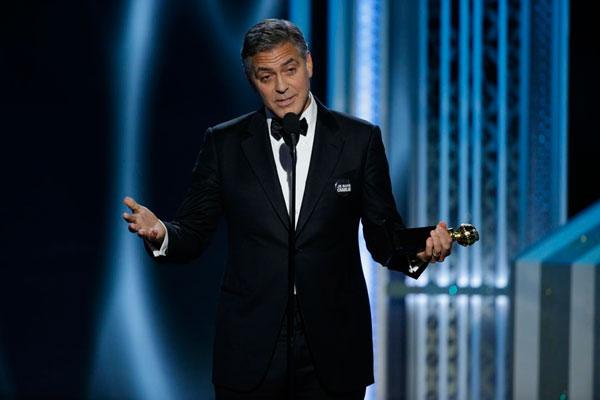 George clooney golden globes