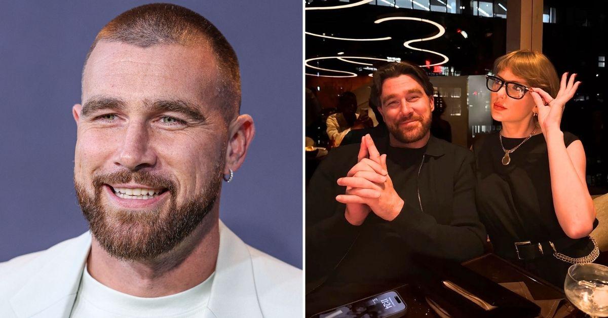 photo of Travis Kelce and Taylor Swift