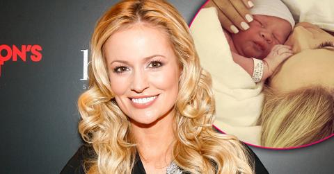 Emily maynard gives birth son