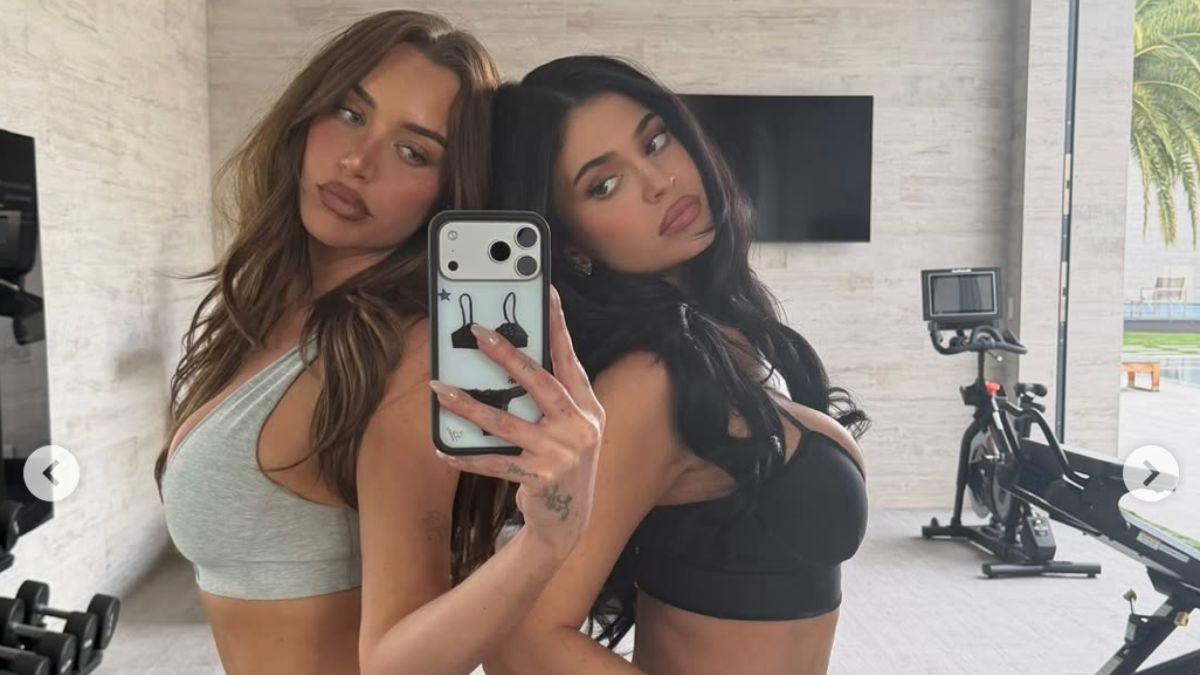 image of Kylie jenner and Stassie Karanikolaou