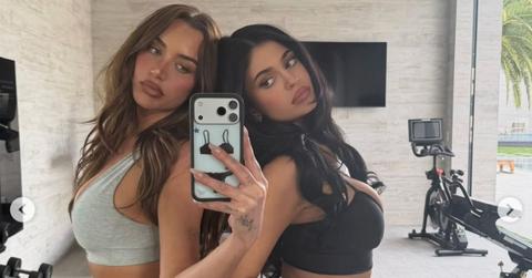 image of Kylie jenner and Stassie Karanikolaou