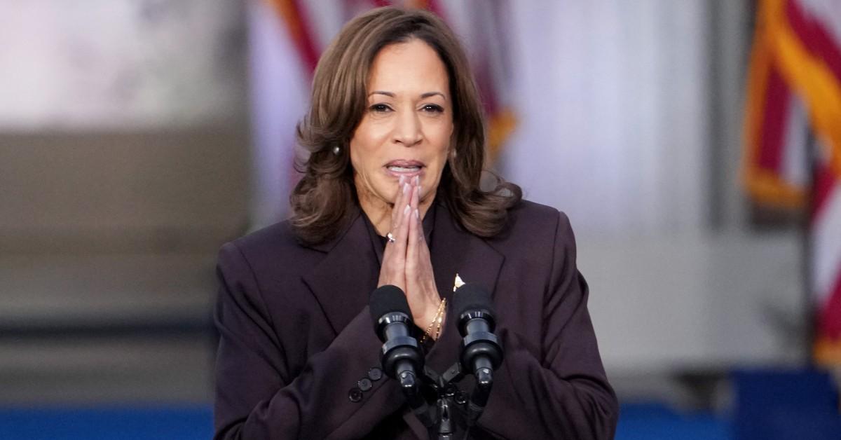 kamala harris concession speech mega