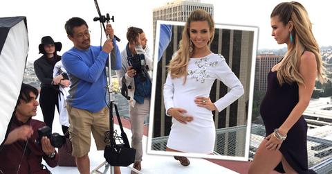pregnant audrina patridge lapalme magazine shoot