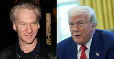 photo of Bill Maher and Donald Trump