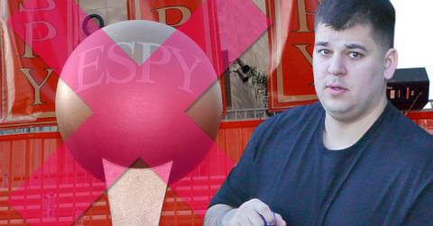 Rob kardashian not supporting caitlyn jenner espys