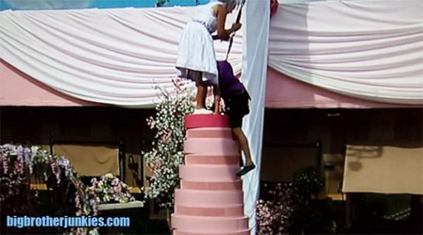 Big brother 16 wedding cake