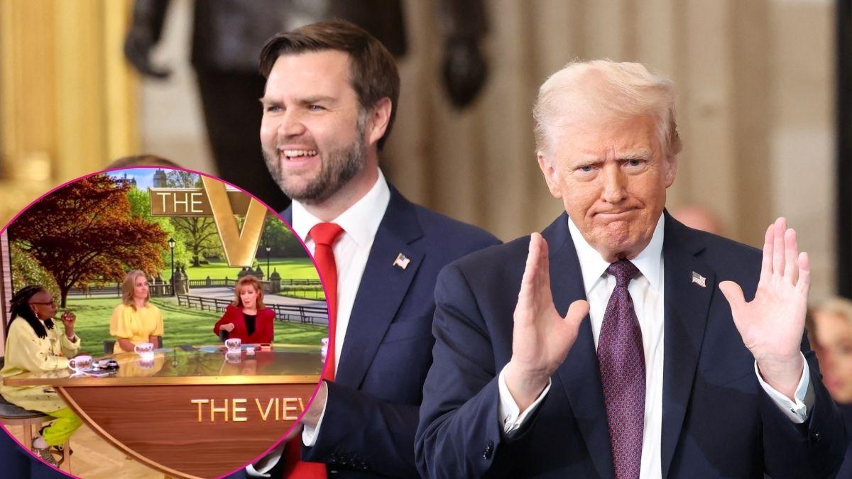jd vance, donald trump the view cast