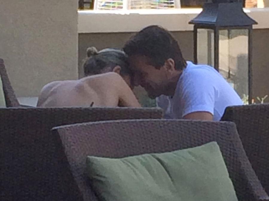 Robert herjavec kym johnson kissing 06