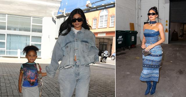 kylie jenner denim fashion style designs london shop feature