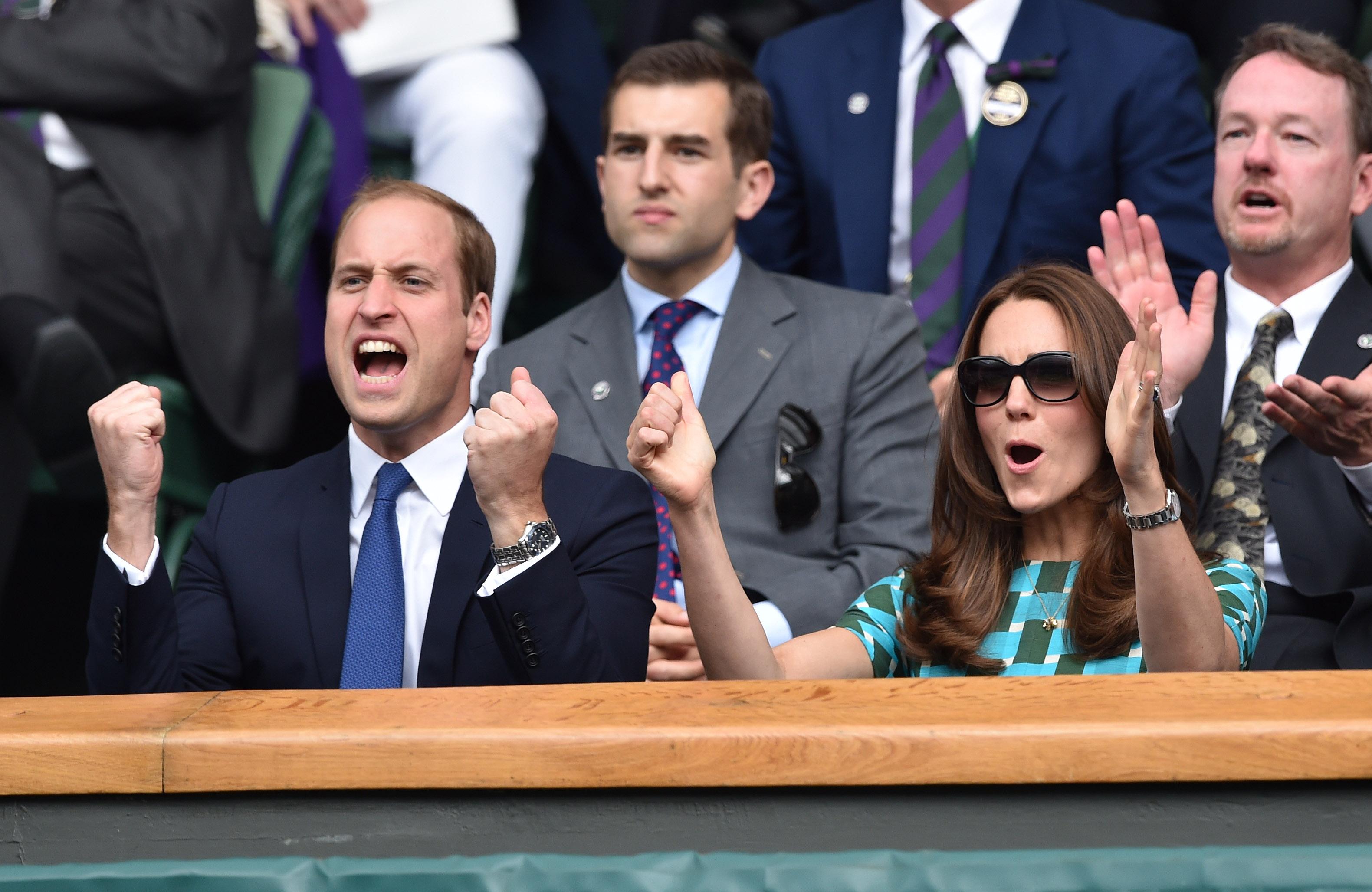 Celebrities Attend The Wimbledon Championships