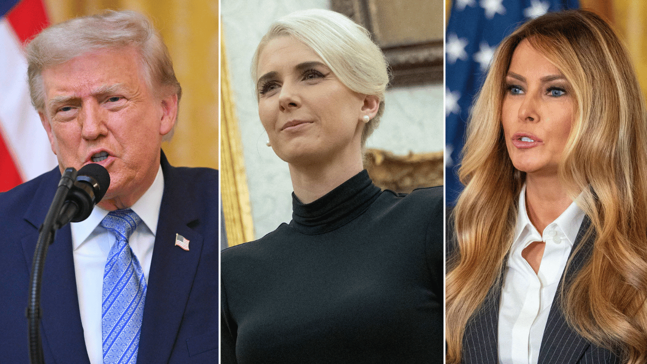 Donald Trump; Natalie Harp; Melania Trump