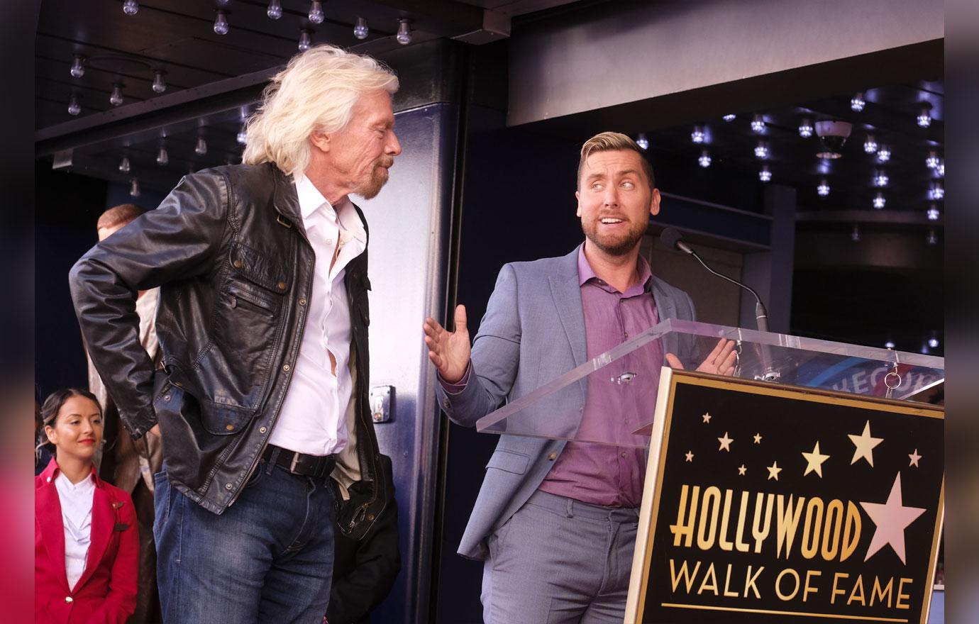 Richard Branson Gets Hollywood Walk of Fame Star