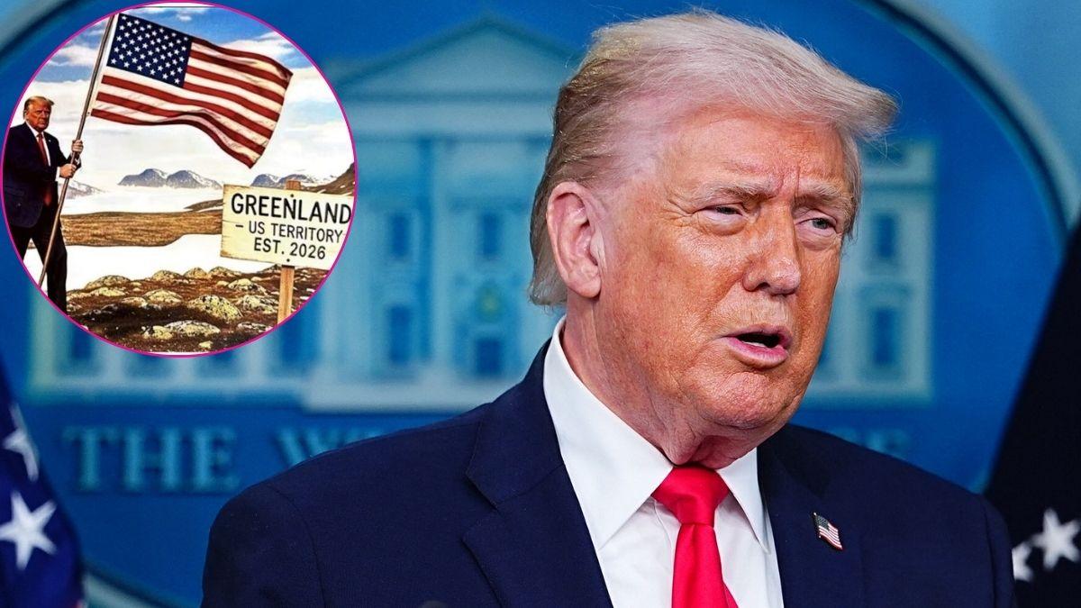 composite photo donald trump and a fake photo