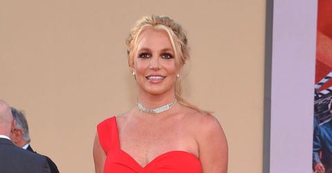 Britney Spears On Red Carpet