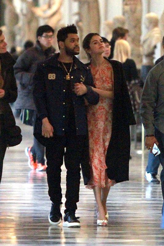 *PREMIUM EXCLUSIVE* Selena Gomez and The Weeknd take their love to Italy