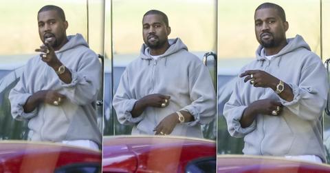 Kanye West Shows Off Bling After Robbery