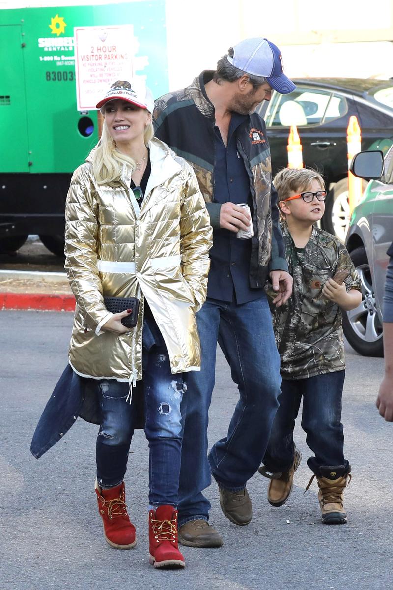 gwen stefani blake shelton stepfather children gavin rossdale