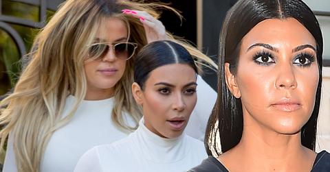 Kourtney kardashian feuding sisters apps