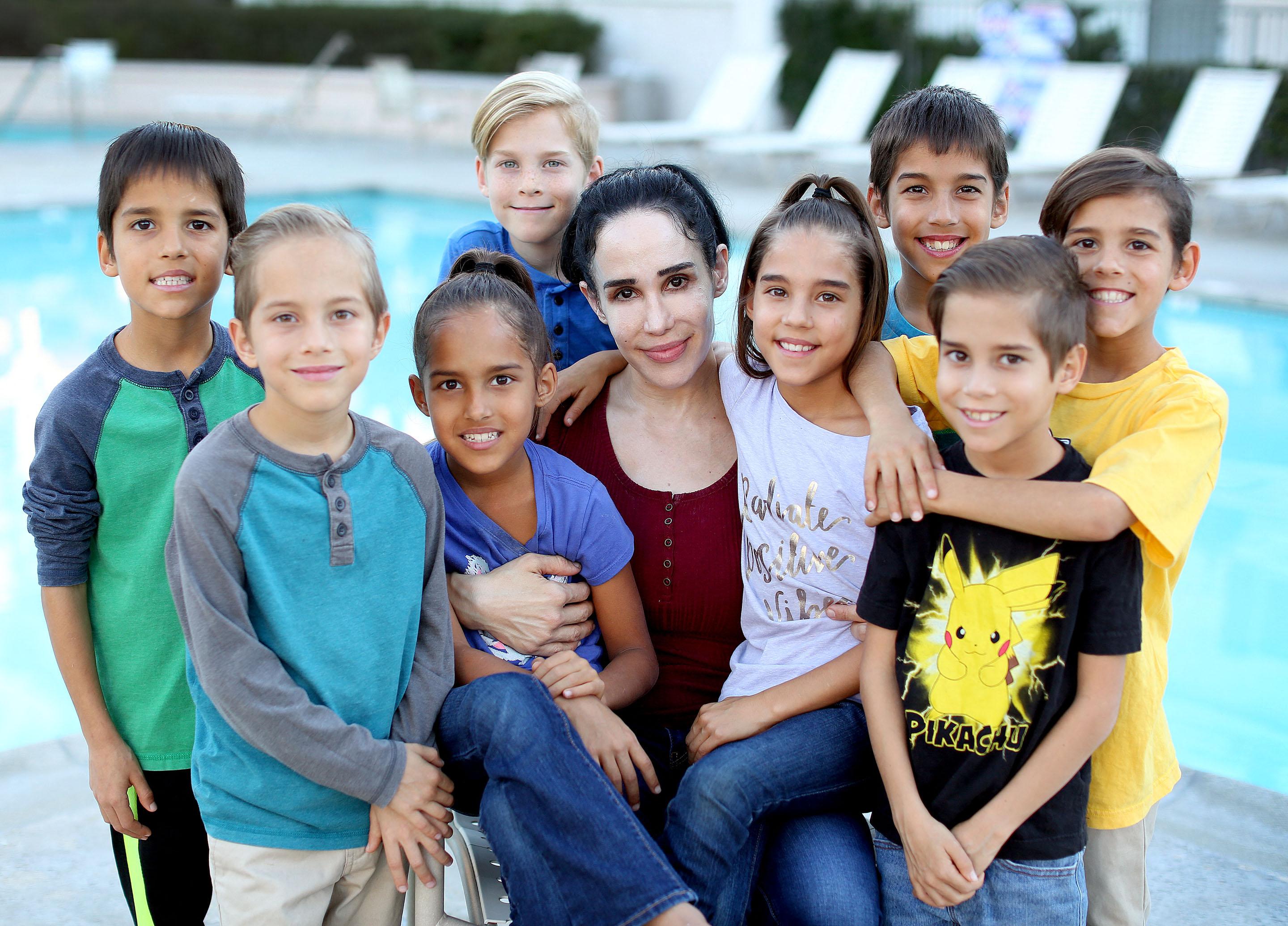 Nadya “Octomom” Suleman and Her Octuplets