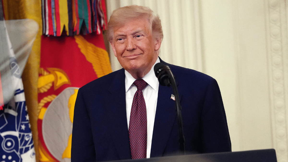 Photo of Donald Trump.